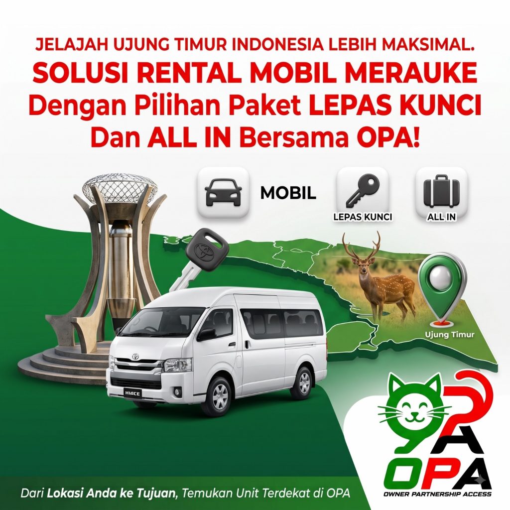 sewa-mobil-merauke-lepas-kunci